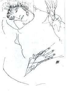 Schiele - Frauenportrait -1913