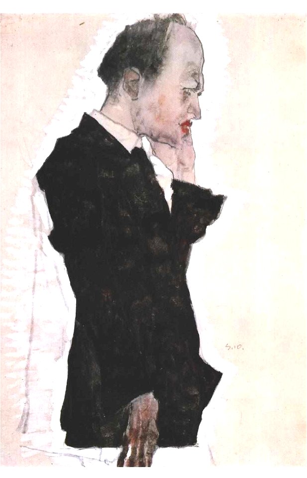 Schiele - Bildnis Dr Oskar Reichel