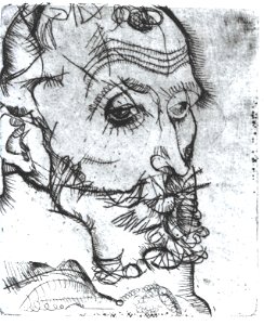 Schiele - Bildnis Franz Hauer