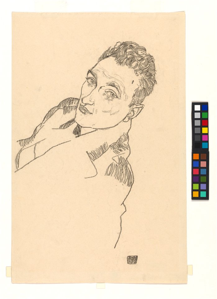Schiele - Karl Grünwald, 102822, 1917
