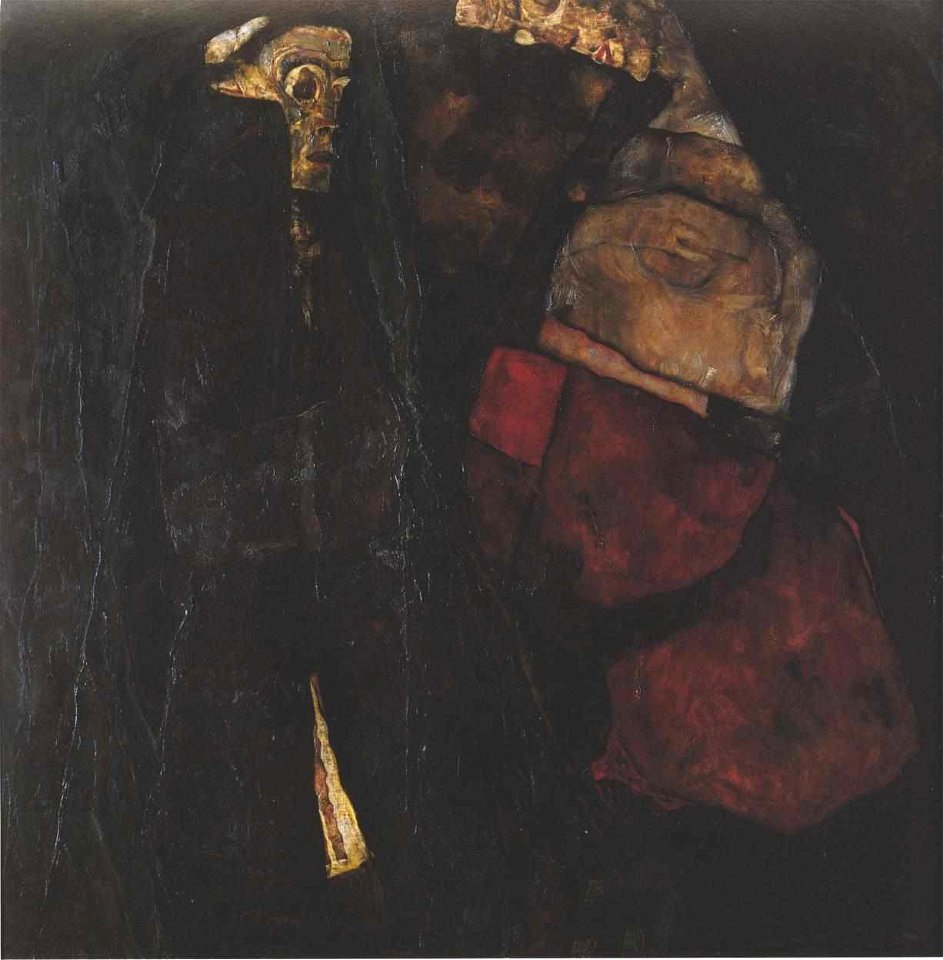 Schiele - Schwangere und Tod