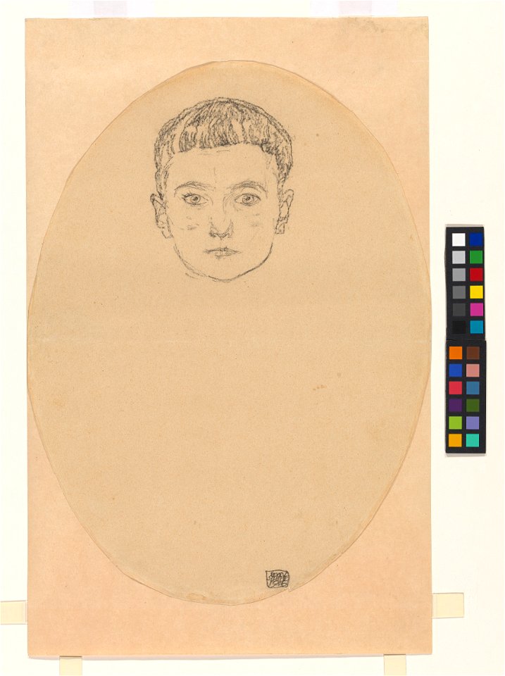 Schiele - Kinderköpfchen (Ferdinand Kofron), 95169, 1916