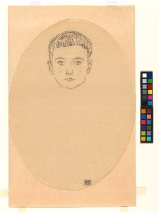 Schiele - Kinderköpfchen (Ferdinand Kofron), 95169, 1916