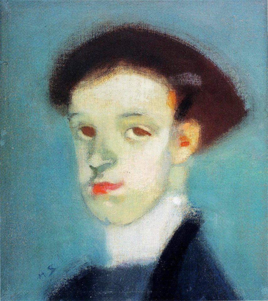 Schjerfbeck - Laulajatar, vihreä