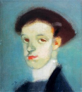 Schjerfbeck - Laulajatar, vihreä