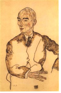 Schiele - Portrait Victors Ritter von Bauer - 1917