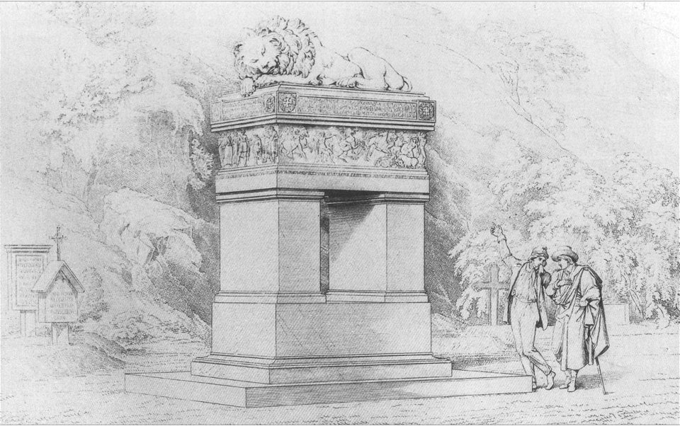 Schinkel, Entwurf für von Scharnhorst-Grabmal