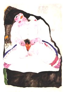 Schiele - Die Traumbeschaute - 1911