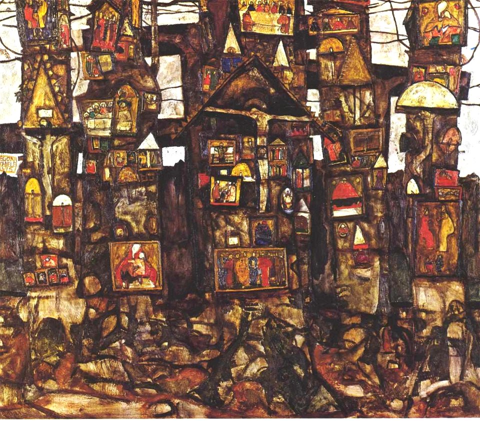 Schiele - Waldandacht - 1915