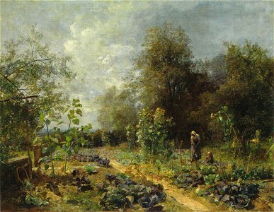 Schindler – Vegetable garden in Plankenberg in September