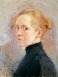 Schjerfbeck self-portrait 1895