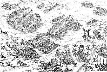Schlacht bei Dreux 19 12 1562 Franz Hogenberg 1540-1590