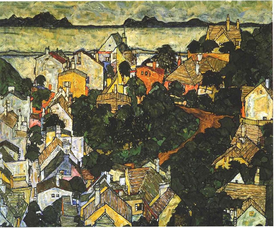 Schiele - Sommerlandschaft