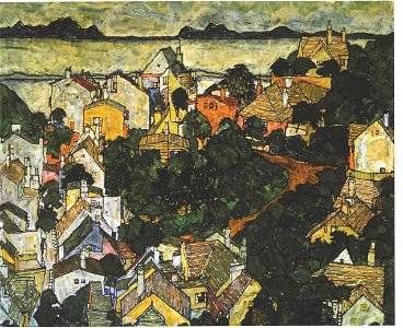 Schiele - Sommerlandschaft