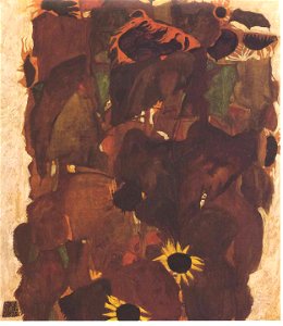 Schiele - Sonnenblumen - 1911