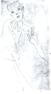 Schiele - Selbstbildnis