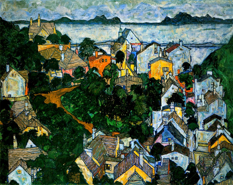 Schiele sommerlandschaft