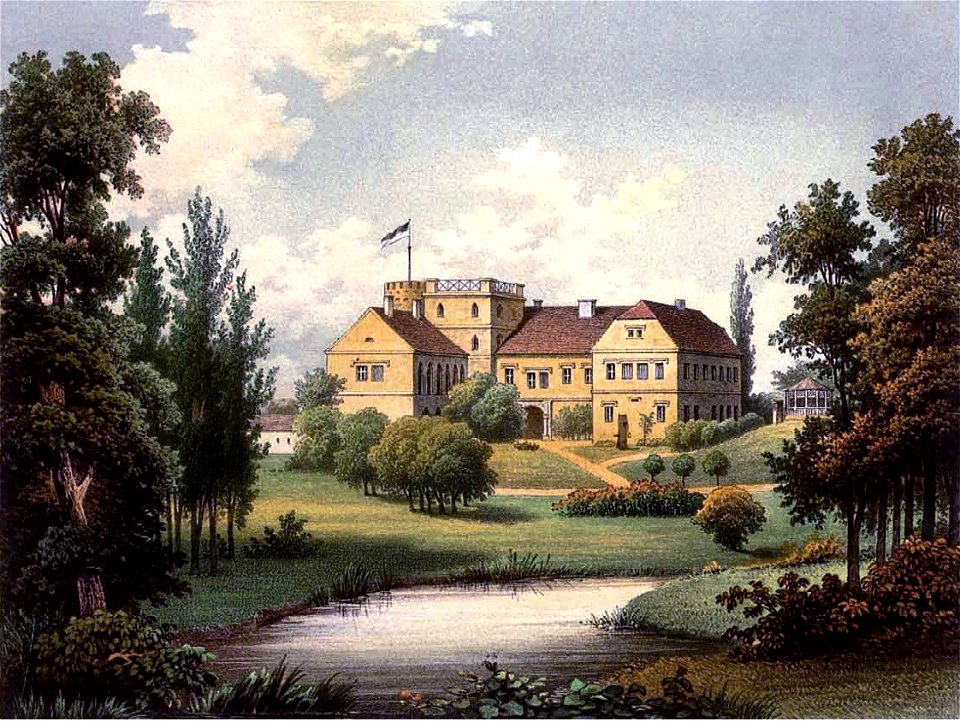 Schloss Friedland Sammlung Duncker