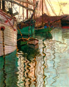 Schiele Hafen-triest