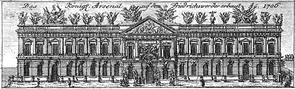 Schleuen - Königl. Arsenal 1757
