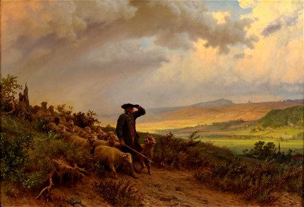 Carl Schlesinger Auf dem Heimweg 1871