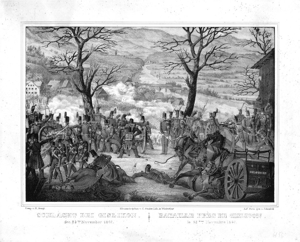 Schlacht bei Gisikon 1847