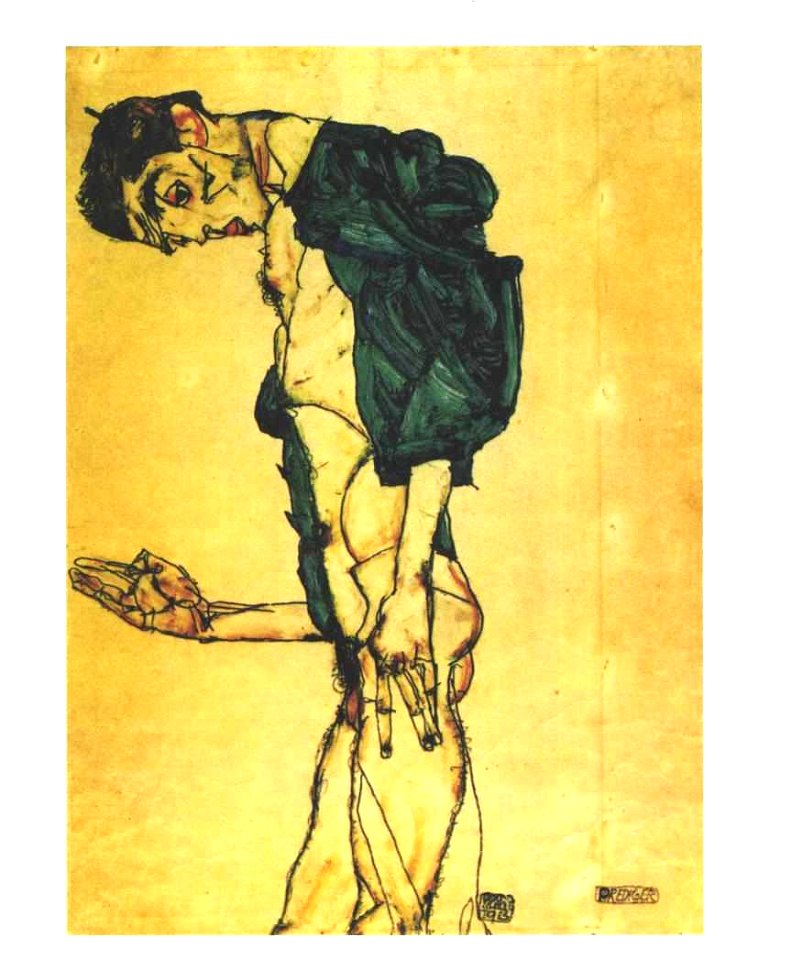Schiele - Prediger - 1913