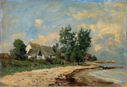 Jacob Oxholm Schive - House by the Seaside - NG.M.03275 - National Museum of Art, Architecture and Design