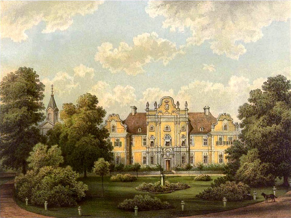 Schloss Borowko Sammlung Duncker