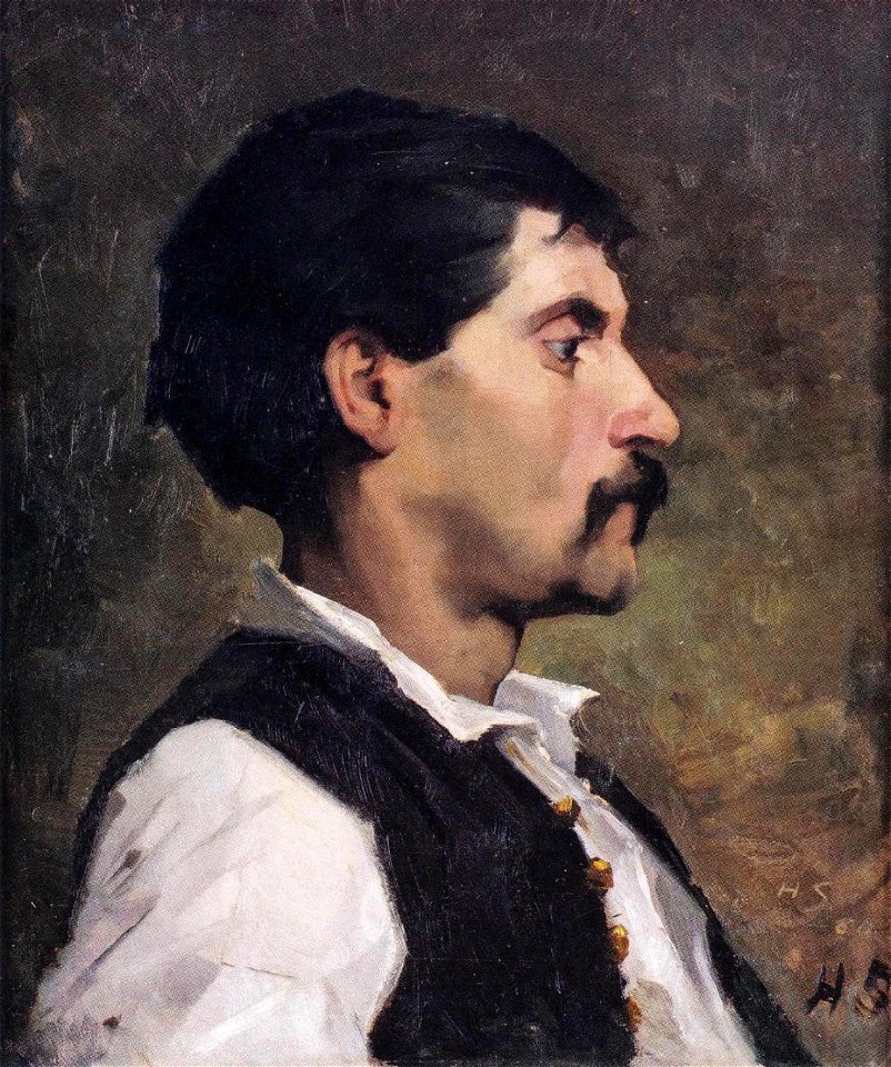 Schjerfbeck, Mustalainen