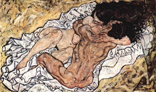 Egon Schiele 016. Free illustration for personal and commercial use.