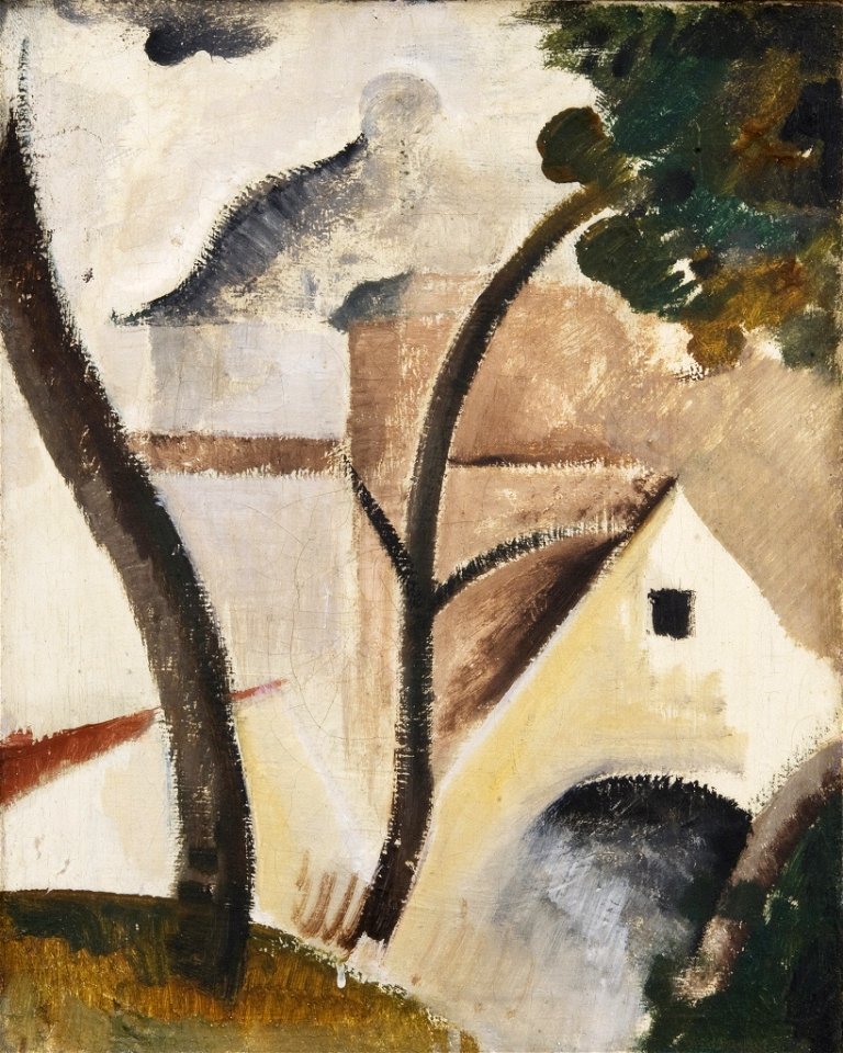 Oskar Schlemmer - Jagdschloß Grunewald - BG-M 0418-77 - Berlinische Galerie