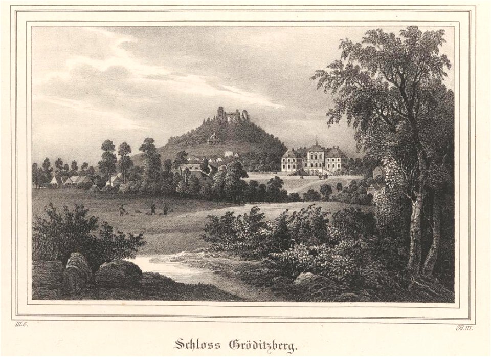 Schloss Gröditzberg Teichgräber