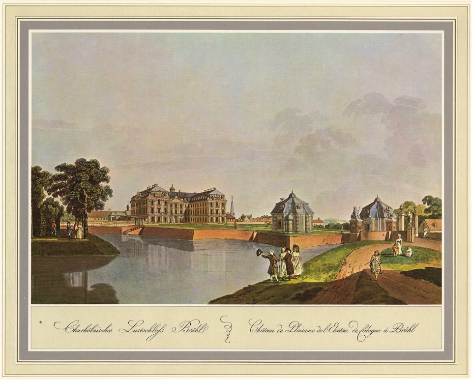 Schloss Augustusburg von Osten Johann Andreas Ziegler