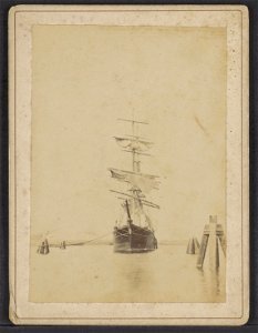 Schip in het Oosterdok (), Afb ANWZ00555000001