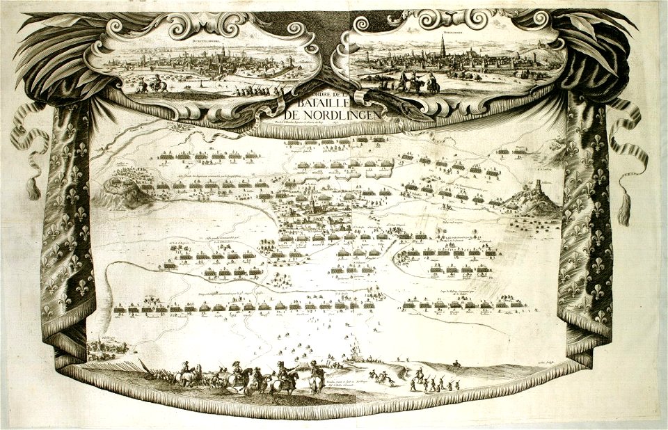 Schlachdarstellung bei Alerheim 1645