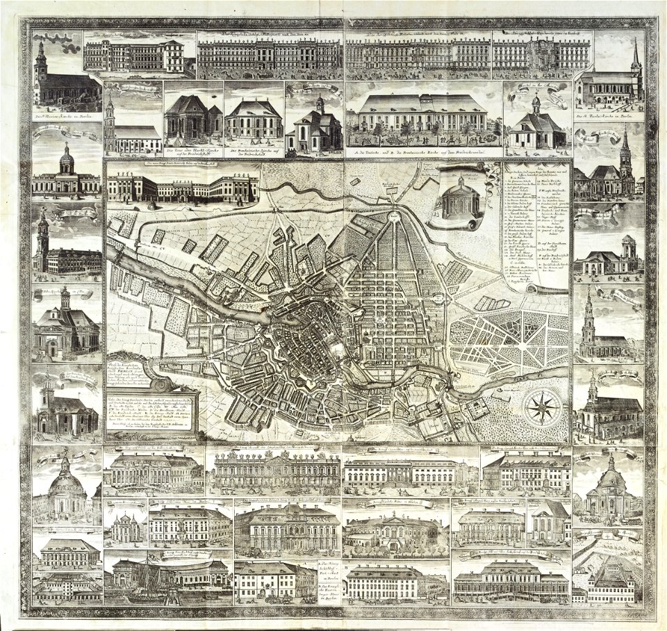 Schleuen Abriss der Königlichen .. Berlin 1747