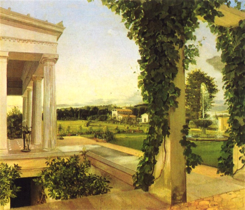 Schirmer, August Wilhelm Ferdinand Potsdam, Römische Bäder