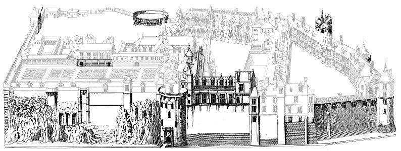 Schloss Amboise heutiger Baubestand