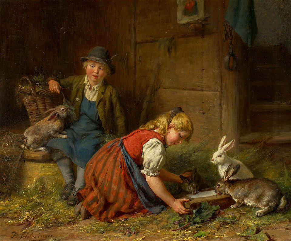 Felix Schlesinger - Im Hasenstall