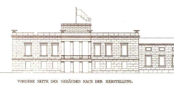 Schloss Glienicke Fassade Schinkel vorn