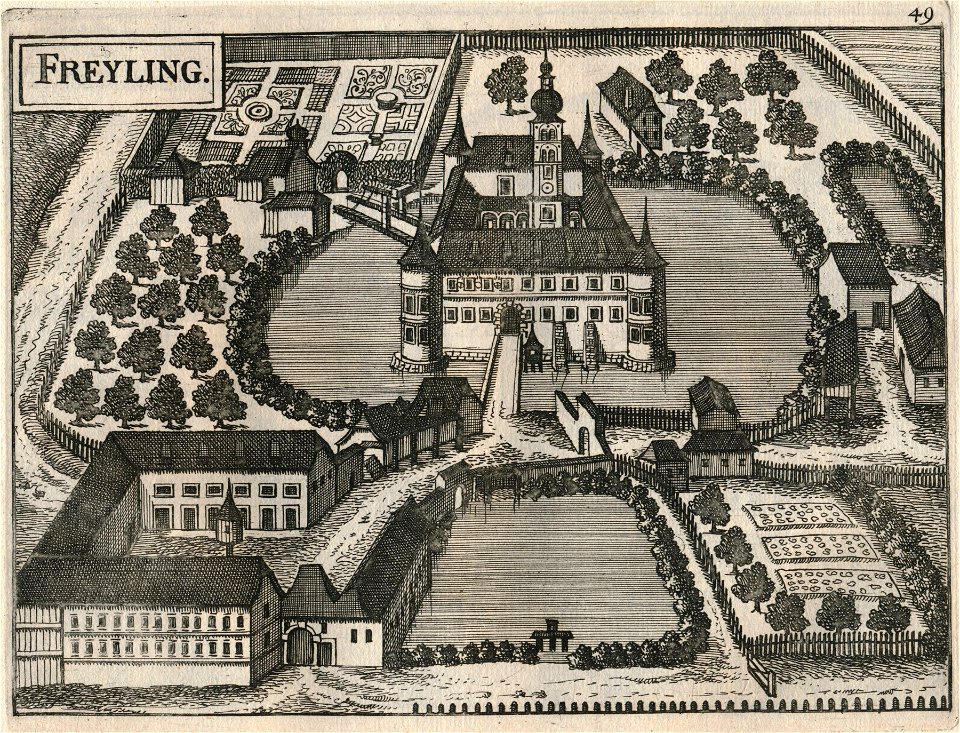 Schloss Freyling - Vischer 1674