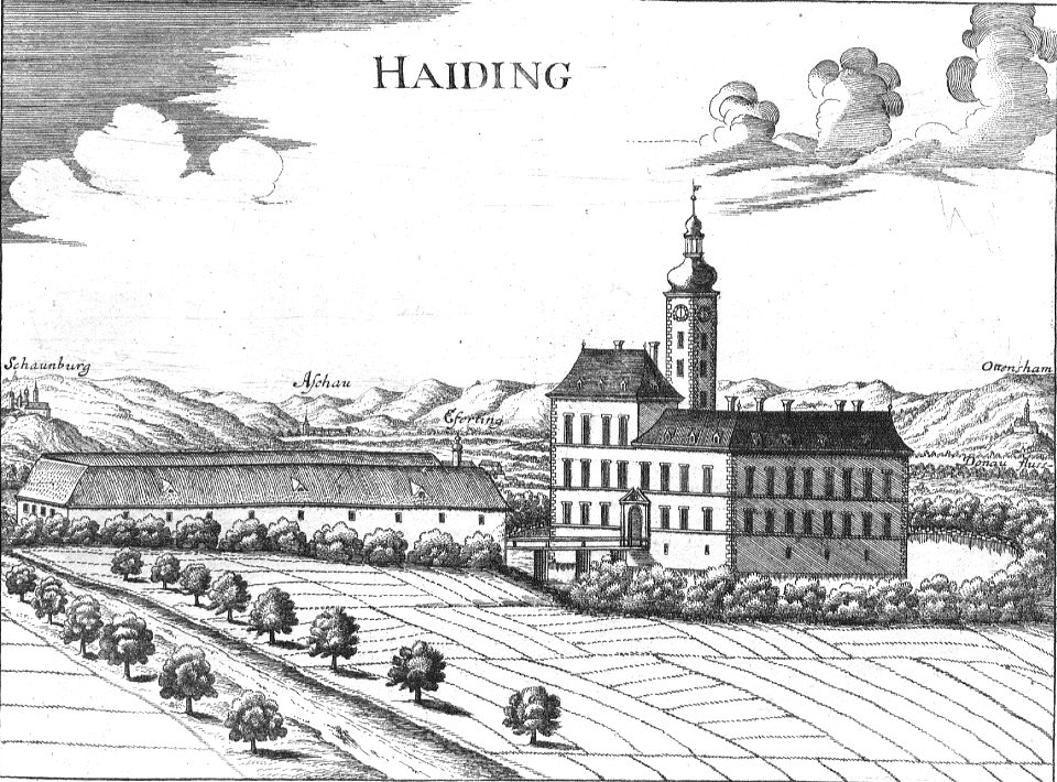 Schloss Haiding Georg Matthaeus Vischer