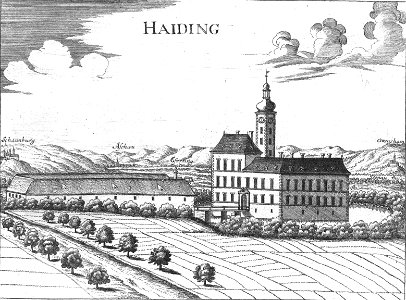 Schloss Haiding Georg Matthaeus Vischer