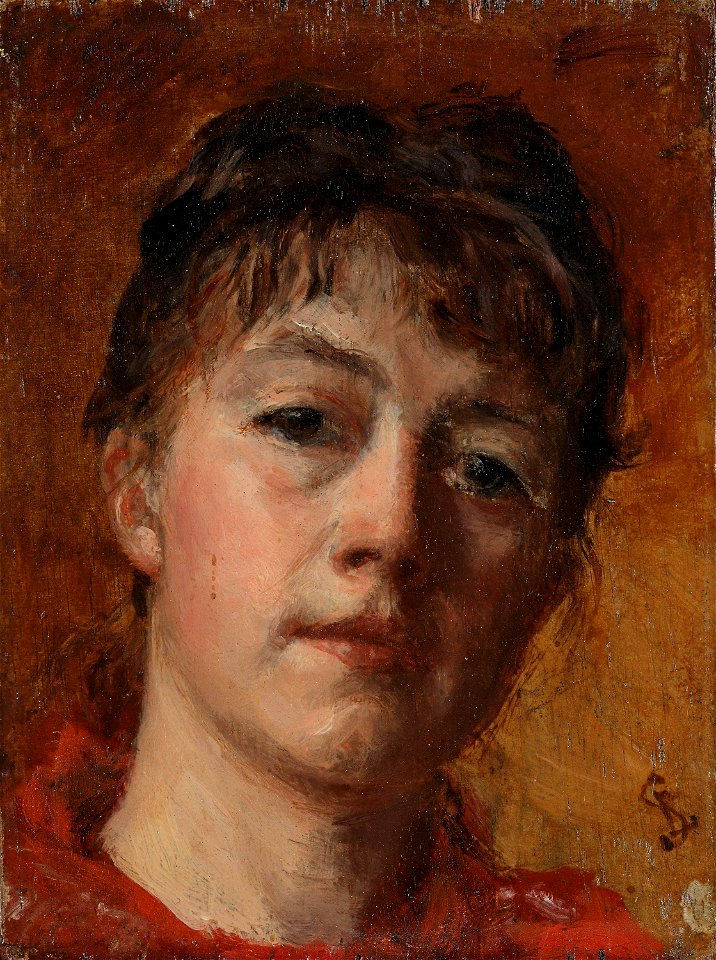 Leis Schjelderup - Self-portrait - NMK.2015.0049 - National Museum of Art, Architecture and Design