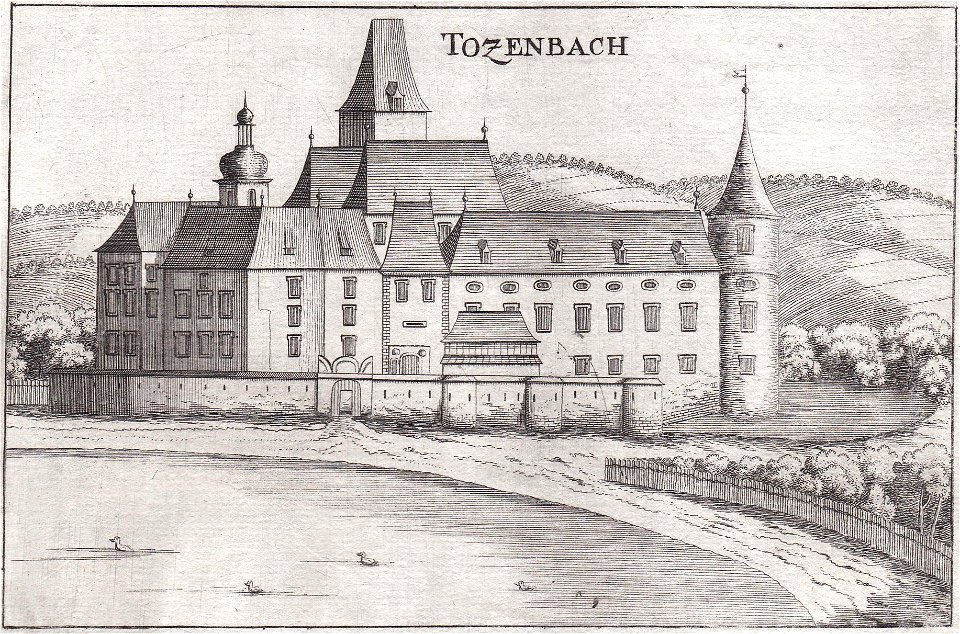 Schloss Totzenbach Vischer 1672