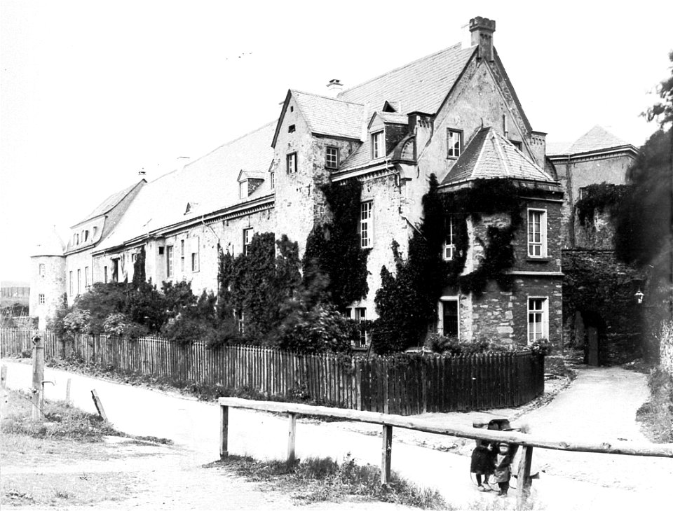 Schloss Broich um 1890