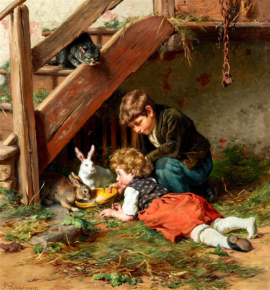 Felix Schlesinger - Die Nachmittagsfütterung