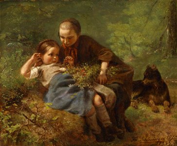 Felix Schlesinger - Kinder im Wald