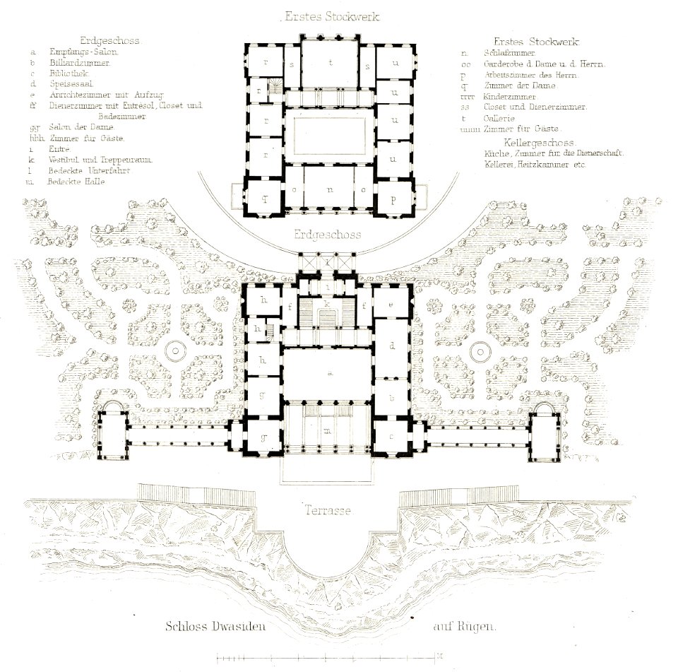 Schloss Dwasieden Grundriss AS